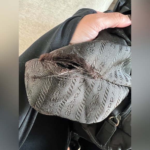 PRADA Authentic messenger bag in used condition w COA please see call outs - Picture 10 of 17